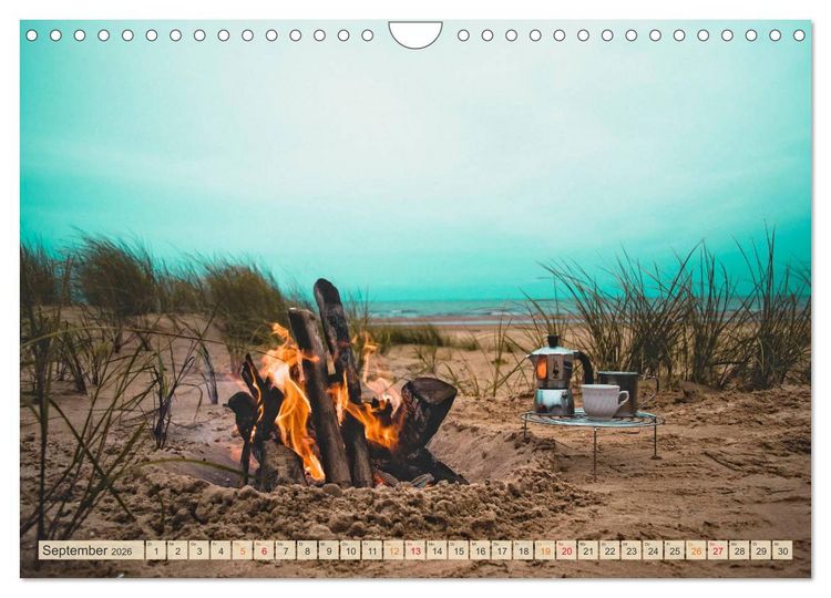 Produktbild: Let's start Camping (Wandkalender 2026 DIN A4 quer), CALVENDO Monatskalender