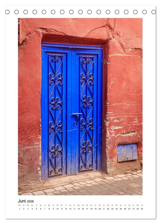 Produktbild: Marrakesch - Eine Stadt wie aus 1001 Nacht (Tischkalender 2026 DIN A5 hoch), CALVENDO Monatskalender