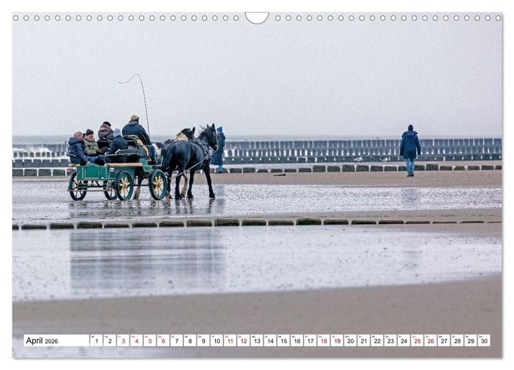 Produktbild: Wintertage auf Norderney (Wandkalender 2026 DIN A3 quer), CALVENDO Monatskalender
