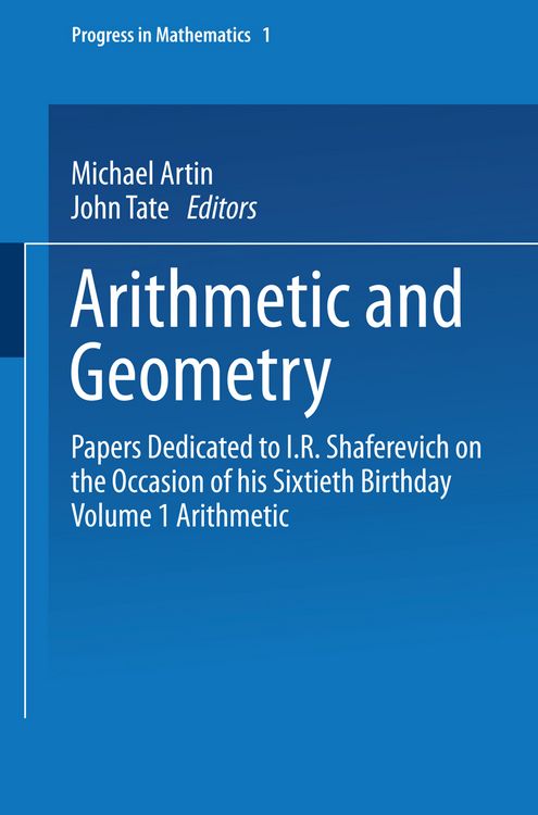 Produktbild: Arithmetic and Geometry