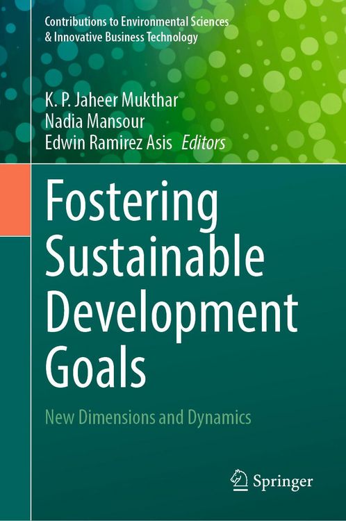 Produktbild: Fostering Sustainable Development Goals
