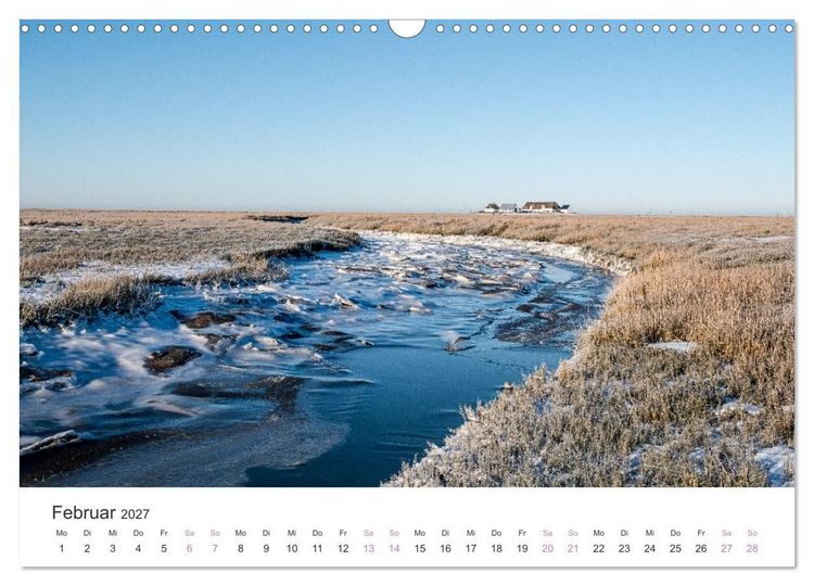 Produktbild: Hamburger Hallig - Der Weg ist das Ziel (Wandkalender 2027 DIN A3 quer), CALVENDO Monatskalender