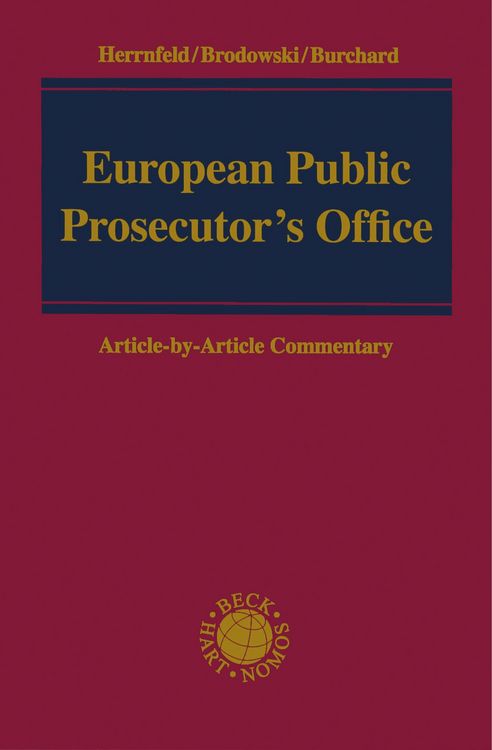 Produktbild: European Public Prosecutor's Office