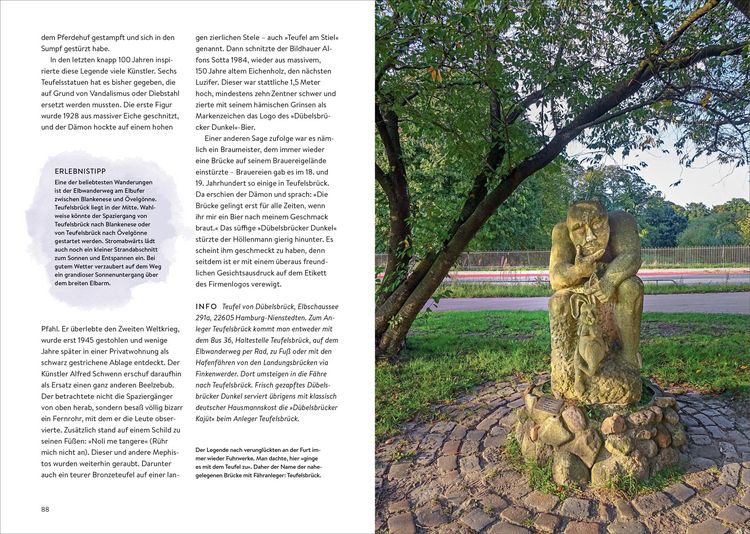 Produktbild: Das Buch der kuriosen Orte in Hamburg