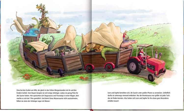 Produktbild: Dinosaurier auf dem Bauernhof (Bd. 4)
