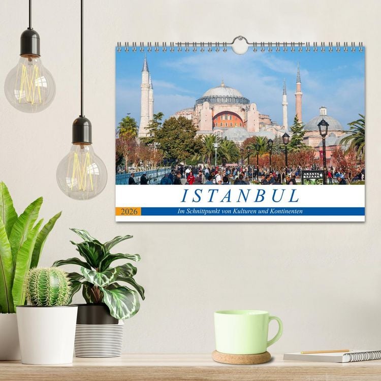 Produktbild: Istanbul - Im Schnittpunkt von Kulturen und Kontinenten (Wandkalender 2026 DIN A4 quer), CALVENDO Monatskalender