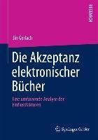 Produktbild: Die Akzeptanz elektronischer B&uuml;cher