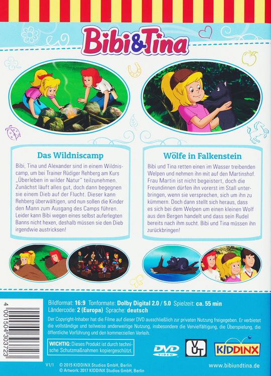 Produktbild: Bibi und Tina - Das Wildniscamp/W&ouml;lfe in Falkenstein