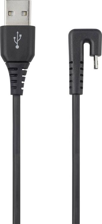 Produktbild: Renkforce USB-Kabel USB 2.0 USB-A Stecker, USB-Micro-B Stecker 1.00m Schwarz RF-4598342