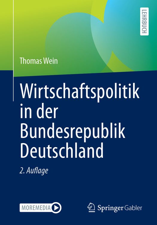 Produktbild: Wirtschaftspolitik in der Bundesrepublik Deutschland