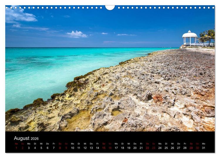 Produktbild: Kuba Varadero 2026 Leben im Paradies (Wandkalender 2026 DIN A3 quer), CALVENDO Monatskalender