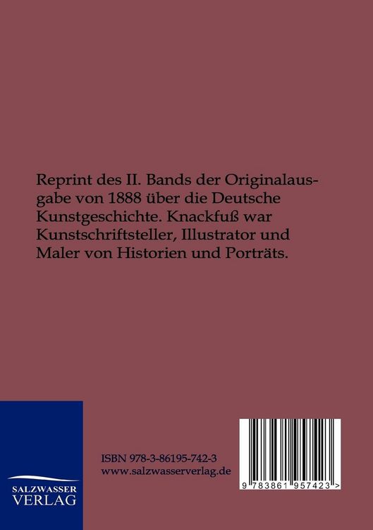 Produktbild: Deutsche Kunstgeschichte