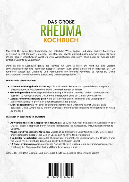 Produktbild: Das gro&szlig;e Rheuma Kochbuch