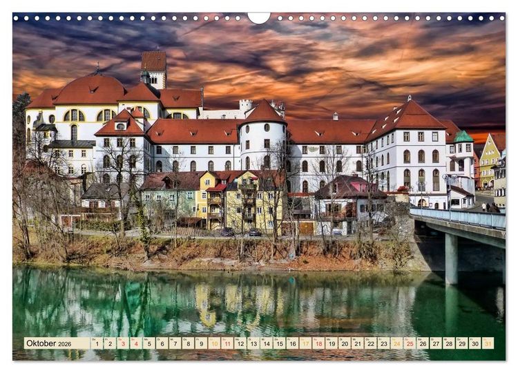 Produktbild: Europ&auml;ische Kl&ouml;ster - unverg&auml;ngliche Sch&ouml;nheiten (Wandkalender 2026 DIN A3 quer), CALVENDO Monatskalender