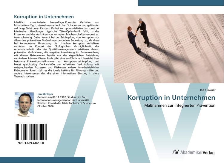 Produktbild: Korruption in Unternehmen