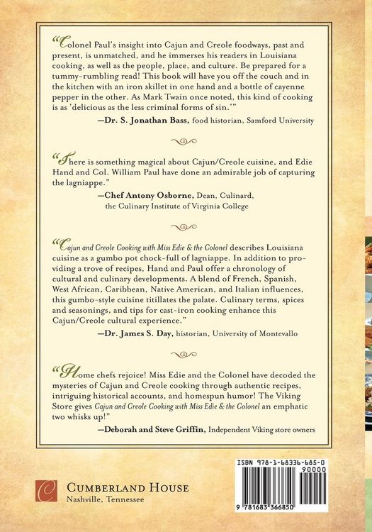 Produktbild: Cajun and Creole Cooking with Miss Edie and the Colonel