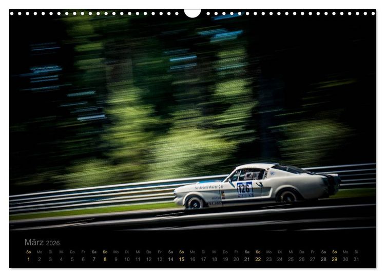 Produktbild: Flying Ford Mustang (Wandkalender 2026 DIN A3 quer), CALVENDO Monatskalender
