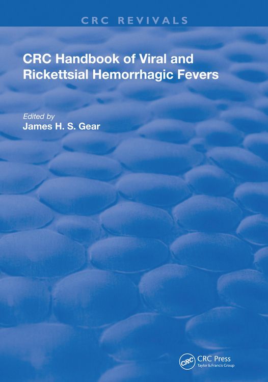 Produktbild: Handbook of Viral and Rickettsial Hemorrhagic Fevers