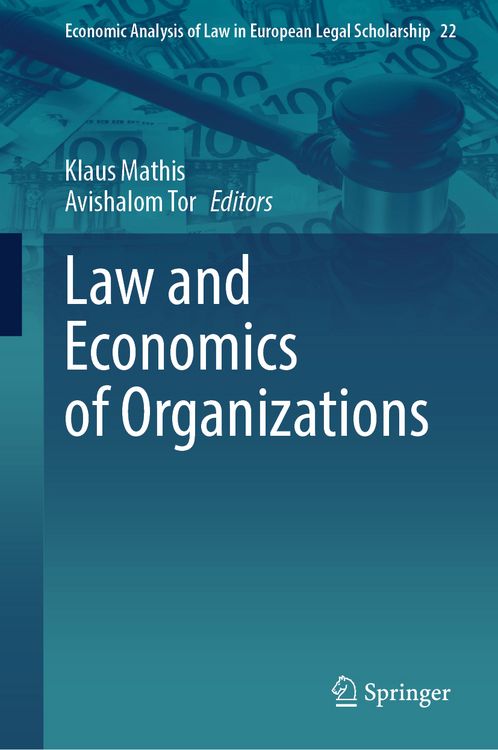 Produktbild: Law and Economics of Organizations