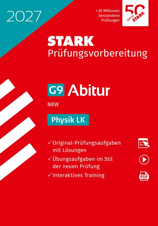 Produktbild: STARK Physik LK - Abitur 2027 NRW - Pr&uuml;fungsvorbereitung