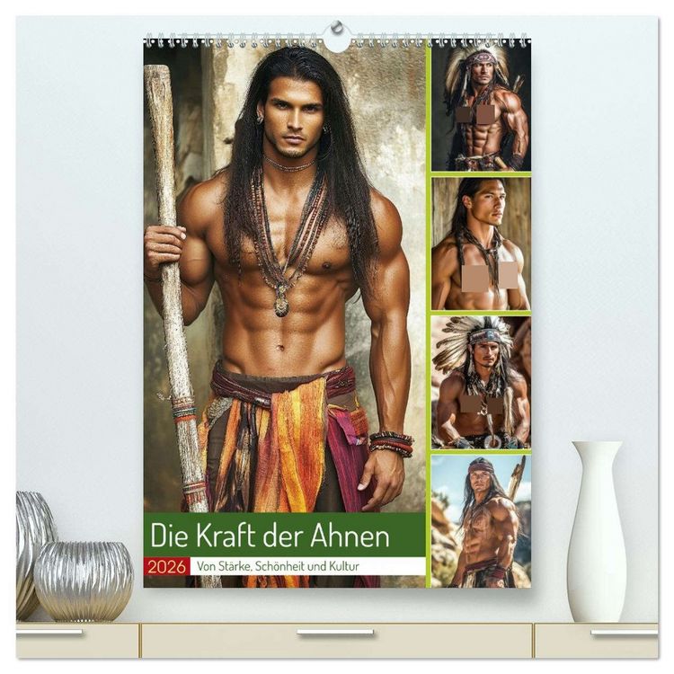 Produktbild: Die Kraft der Ahnen (hochwertiger Premium Wandkalender 2026 DIN A2 hoch), Kunstdruck in Hochglanz