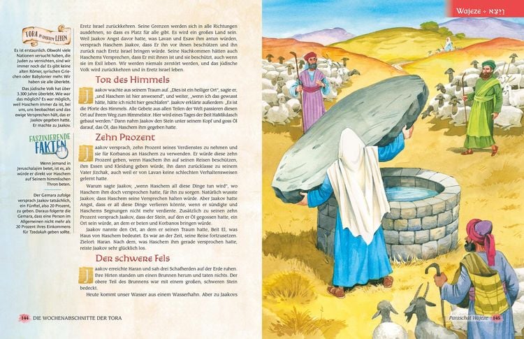 Produktbild: Die Wochenabschnitte der Tora. Gesamtausgabe in 5 B&auml;nden