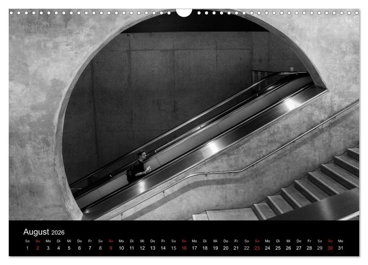 Produktbild: Spontane Fotografie Unterwegs (Wandkalender 2026 DIN A3 quer), CALVENDO Monatskalender