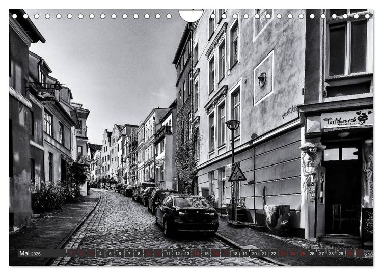 Produktbild: Ein Blick auf die Hansestadt Rostock (Wandkalender 2026 DIN A4 quer), CALVENDO Monatskalender