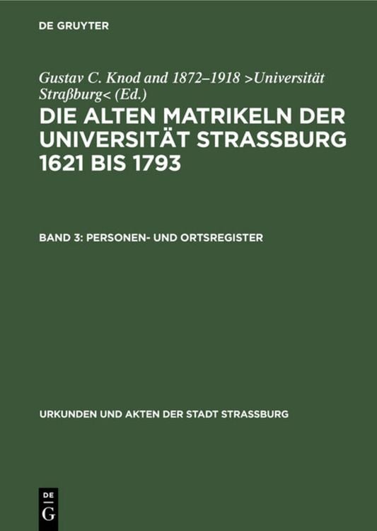 Produktbild: Personen- und Ortsregister