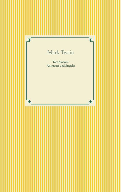 Produktbild: Tom Sawyers Abenteuer und Streiche