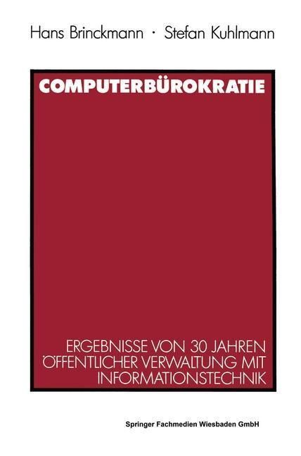 Produktbild: Computerb&uuml;rokratie