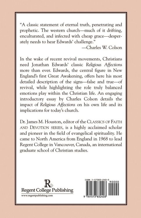 Produktbild: Religious Affections