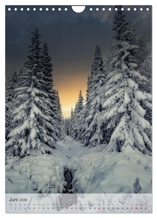 Produktbild: Winter Spaziergang (Wandkalender 2026 DIN A4 hoch), CALVENDO Monatskalender