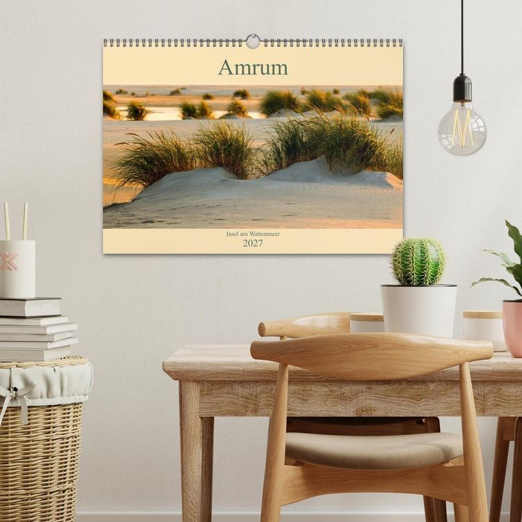 Produktbild: Amrum Insel am Wattenmeer (Wandkalender 2027 DIN A3 quer), CALVENDO Monatskalender