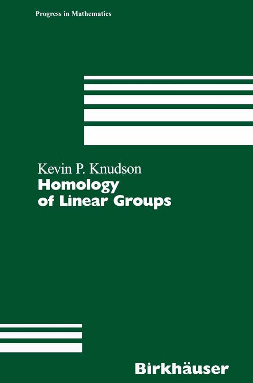 Produktbild: Homology of Linear Groups