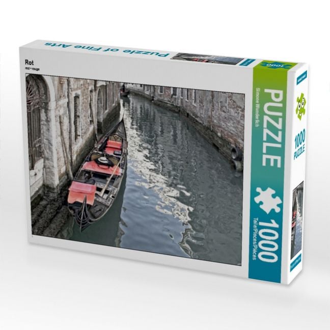Produktbild: CALVENDO Puzzle Rot | 1000 Teile Lege-Gr&ouml;&szlig;e 64x48cm Foto-Puzzle f&uuml;r gl&uuml;ckliche Stunden
