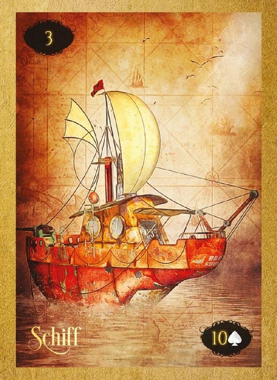 Produktbild: Lenormand of Enchantment - Zauberhafte Orakelkarten im Fantasy-Style