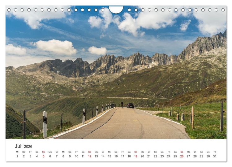Produktbild: Schweizer Alpenp&auml;sse (Wandkalender 2026 DIN A4 quer), CALVENDO Monatskalender