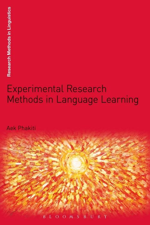 Produktbild: Experimental Research Methods in Language Learning