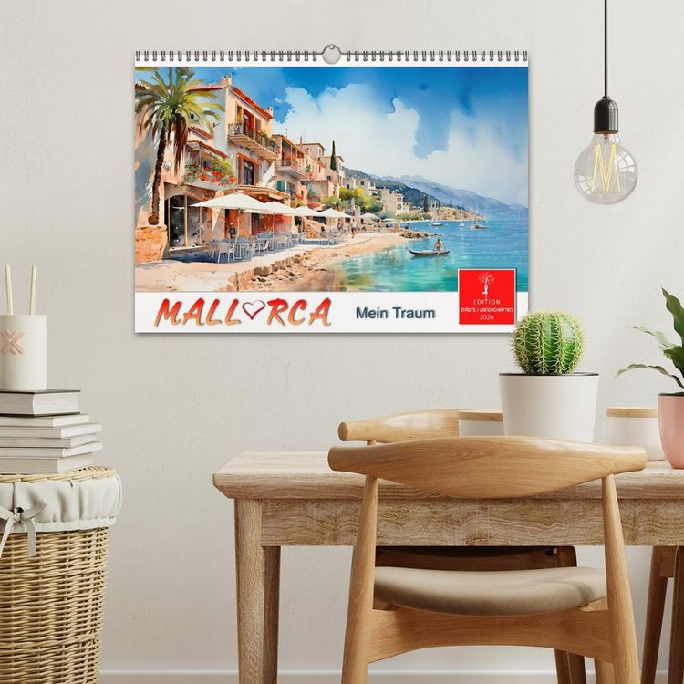 Produktbild: Mallorca mein Traum (Wandkalender 2026 DIN A3 quer), CALVENDO Monatskalender