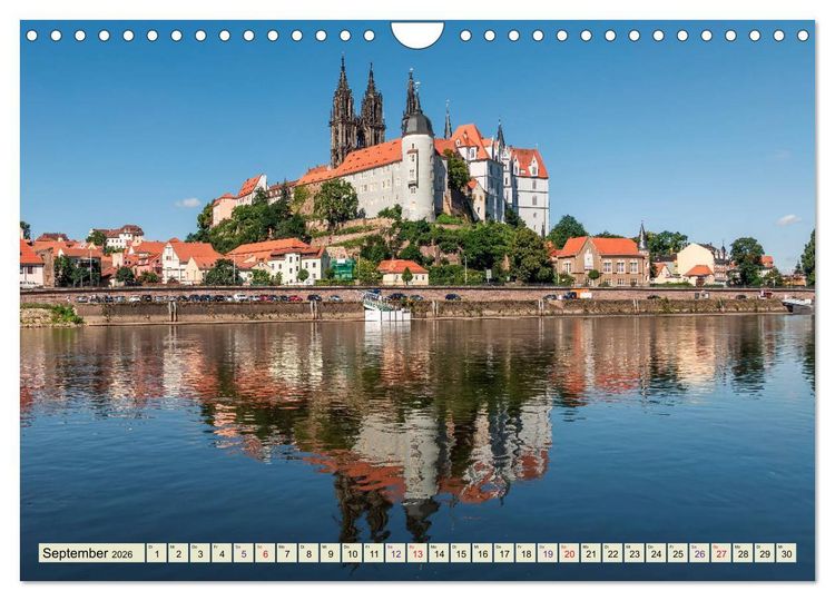 Produktbild: Bezauberndes Mei&szlig;en (Wandkalender 2026 DIN A4 quer), CALVENDO Monatskalender