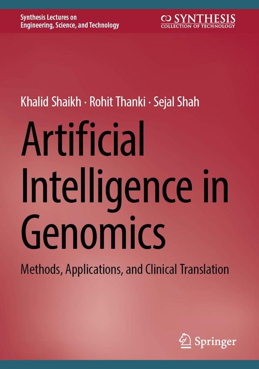 Produktbild: Artificial Intelligence in Genomics