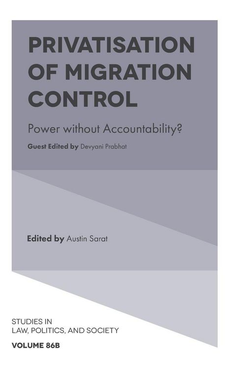 Produktbild: Privatisation of Migration Control