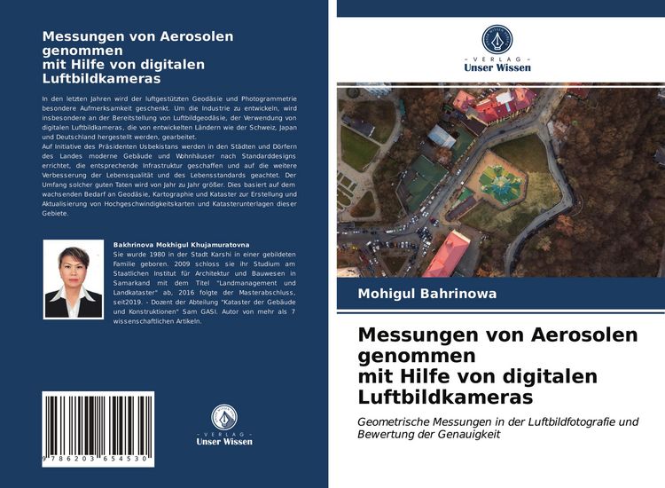 Produktbild: Messungen von Aerosolen genommen mit Hilfe von digitalen Luftbildkameras