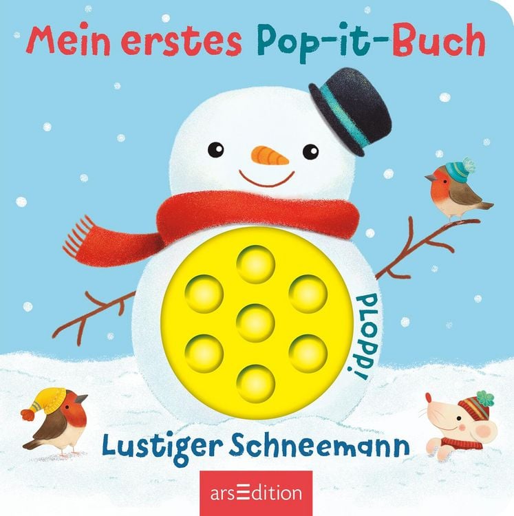 Produktbild: Mein erstes Pop-it-Buch &ndash; Lustiger Schneemann