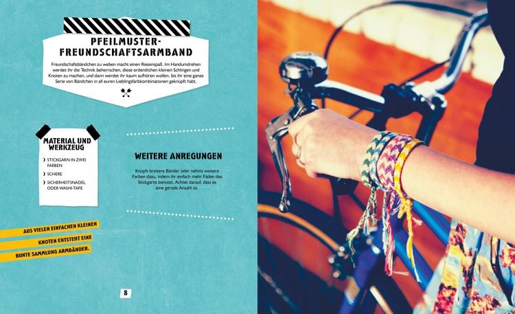 Produktbild: Friends forever &ndash; Armb&auml;nder kn&uuml;pfen, knoten, flechten