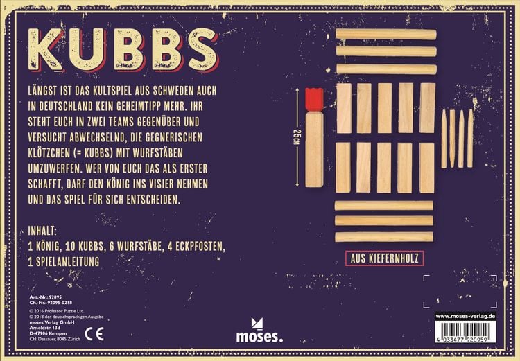 Produktbild: Kubbs - Wikingerspiel