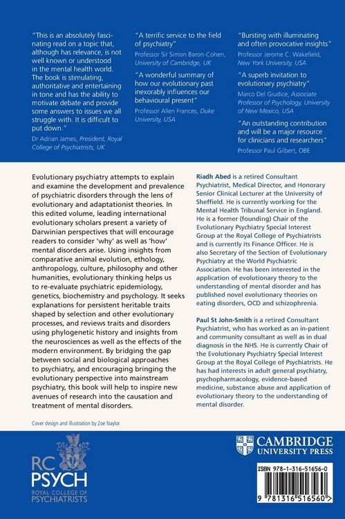 Produktbild: Evolutionary Psychiatry