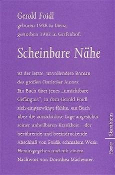 Foidl, G: Scheinbare Nähe