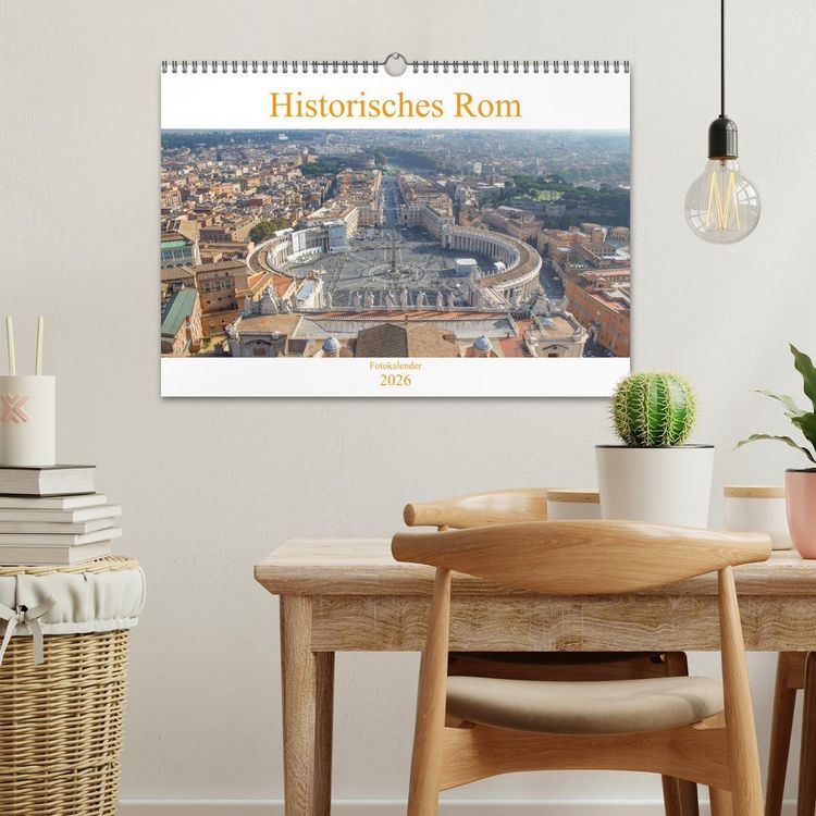 Produktbild: Historisches Rom (Wandkalender 2026 DIN A3 quer), CALVENDO Monatskalender